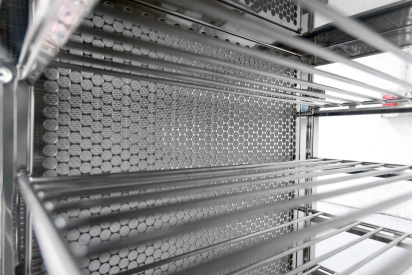 LAF Trolley supporting grids detail 